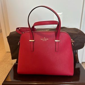 Kate Spade red hand bag